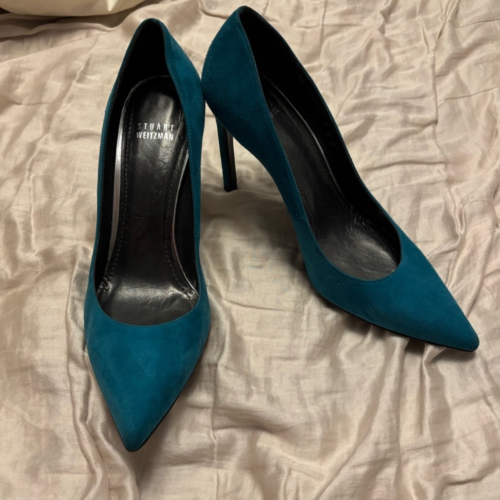 Stuart Weitzman Suede Heels